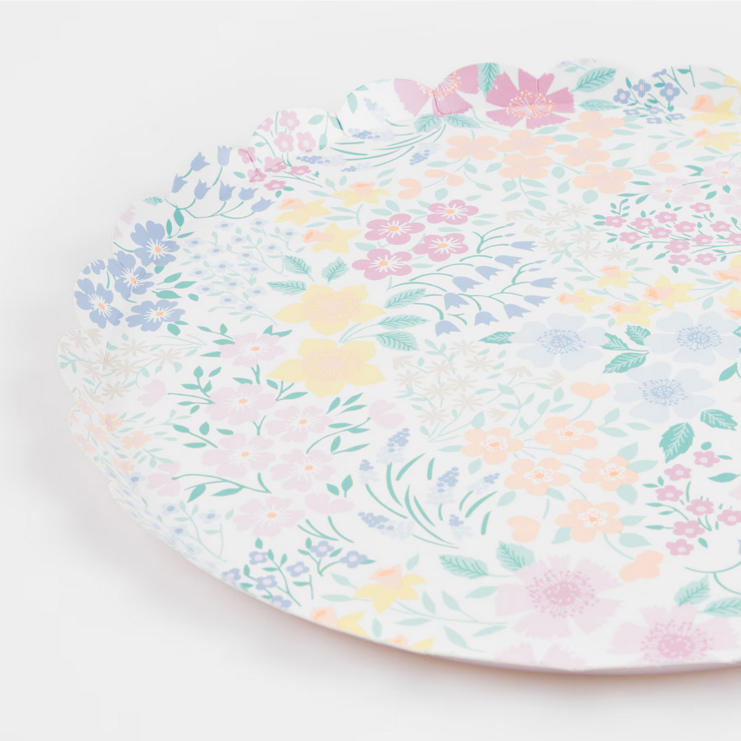 Cottage Garden Dinner Plates (x8)