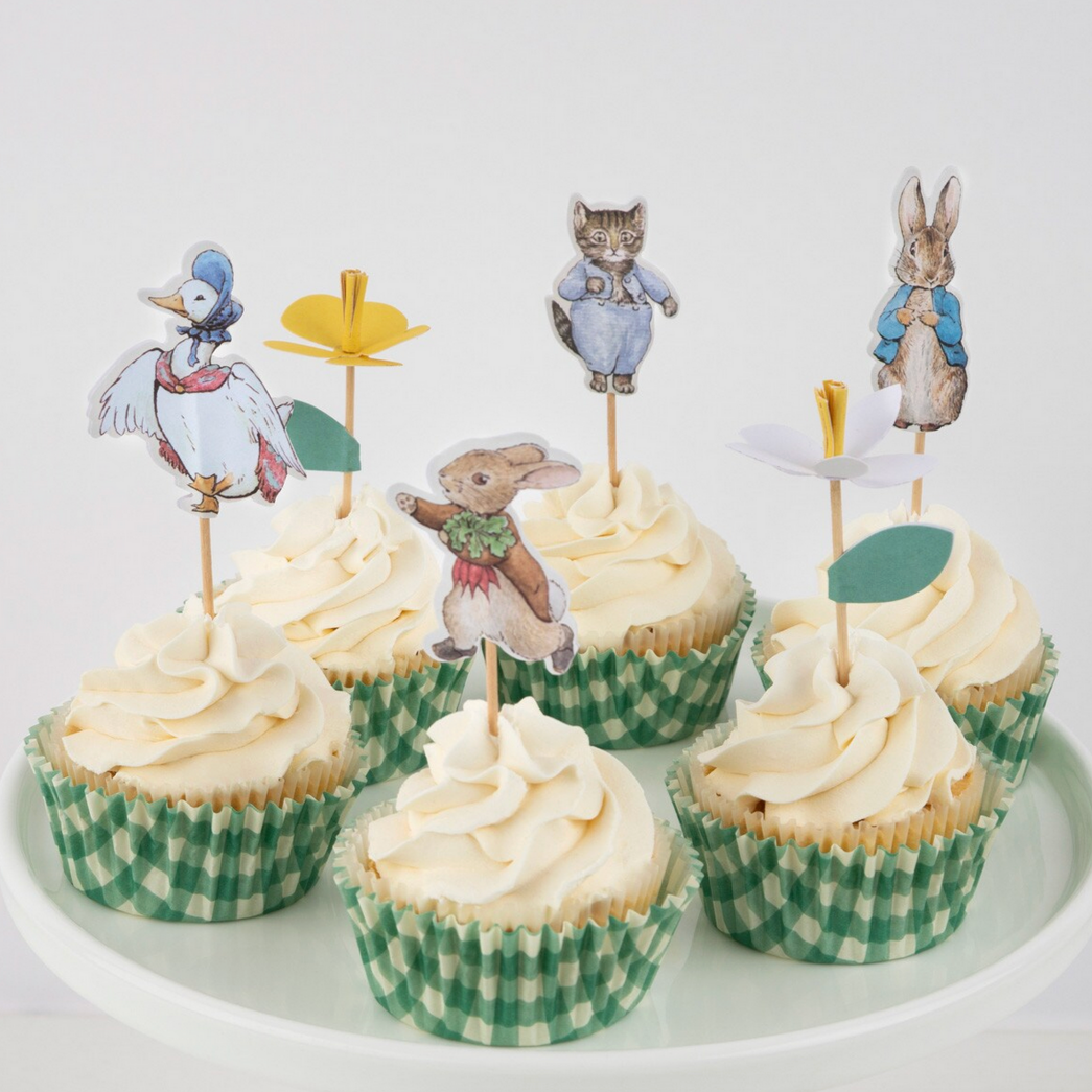 Peter Rabbit™ In The Garden Cupcake Kit (x24 toppers)