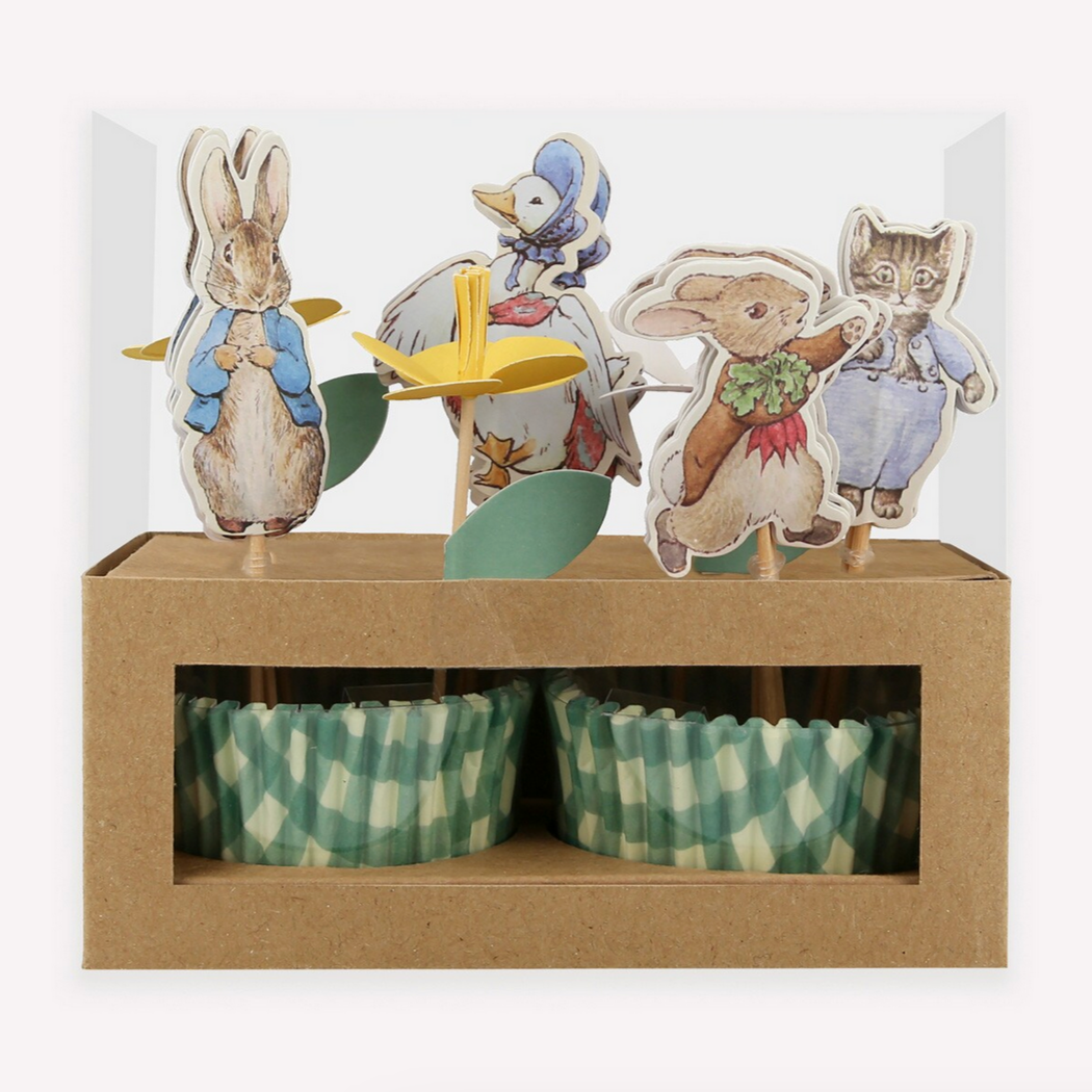 Peter Rabbit™ In The Garden Cupcake Kit (x24 toppers)