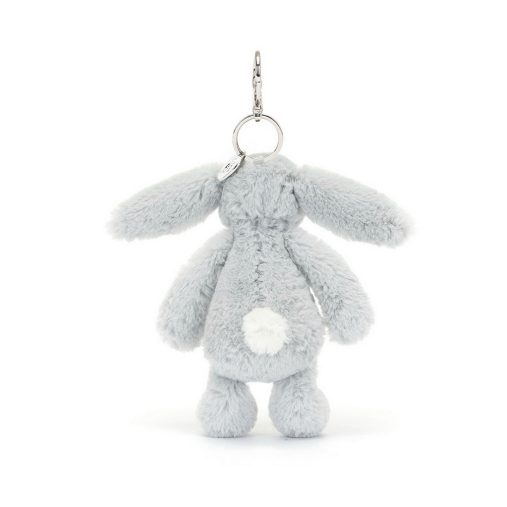 Bashful Silver Bunny Bag Charm