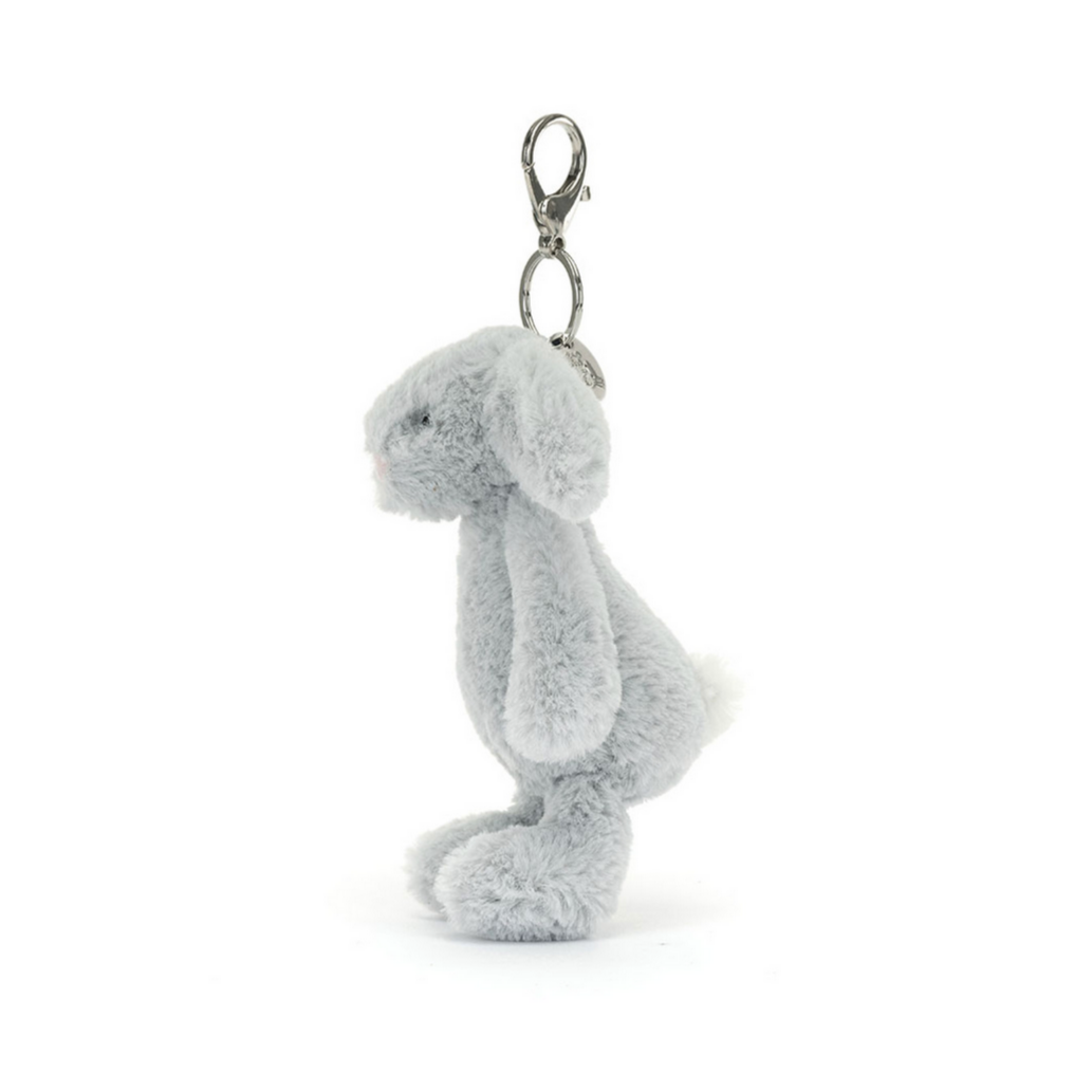 Bashful Silver Bunny Bag Charm