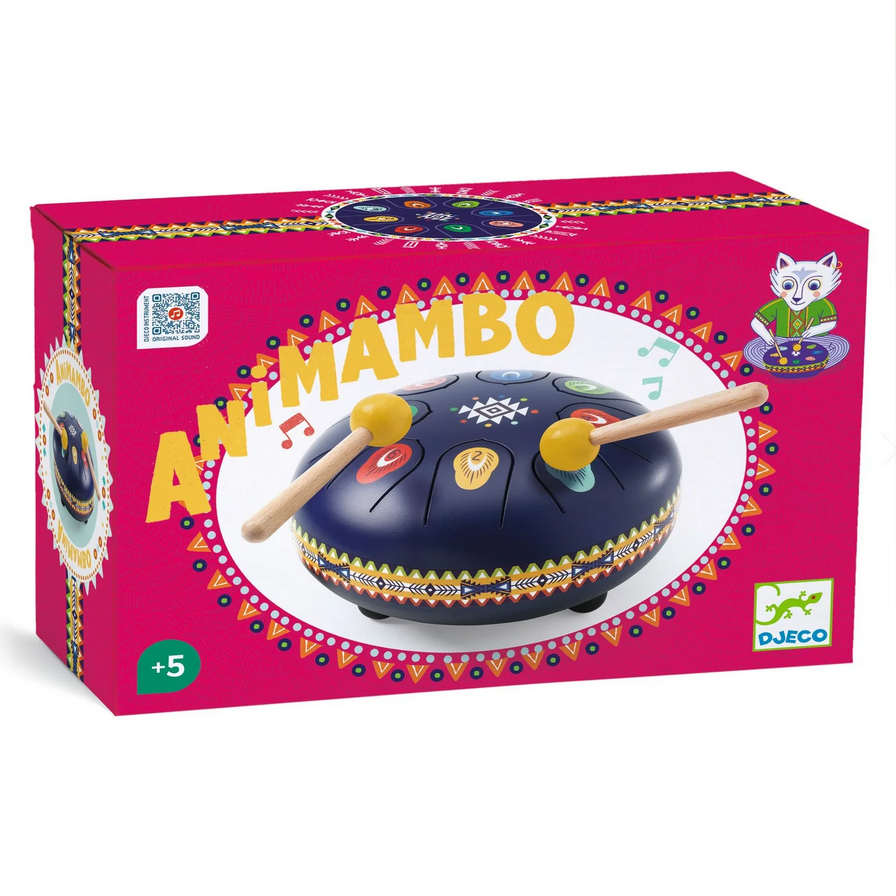 Animambo Metal Drum Musical Instrument