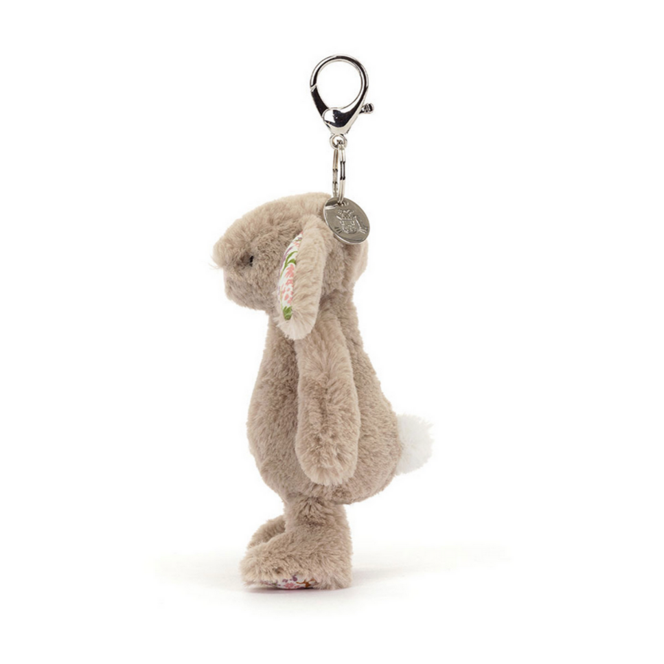 Blossom Beige Bunny 'Petal' Bag Charm