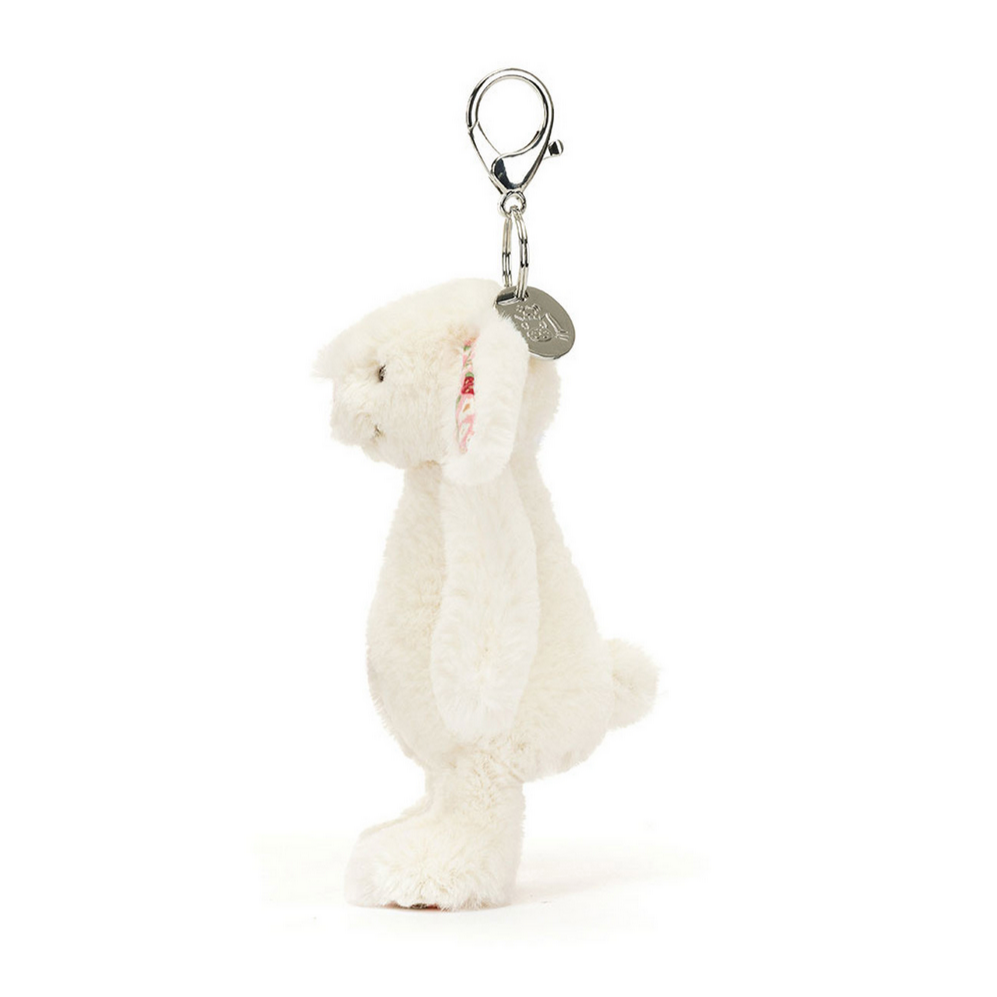 Blossom Cream Bunny 'Berry' Bag Charm