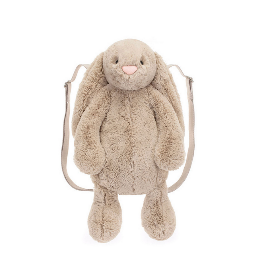 Bashful Beige Bunny Backpack