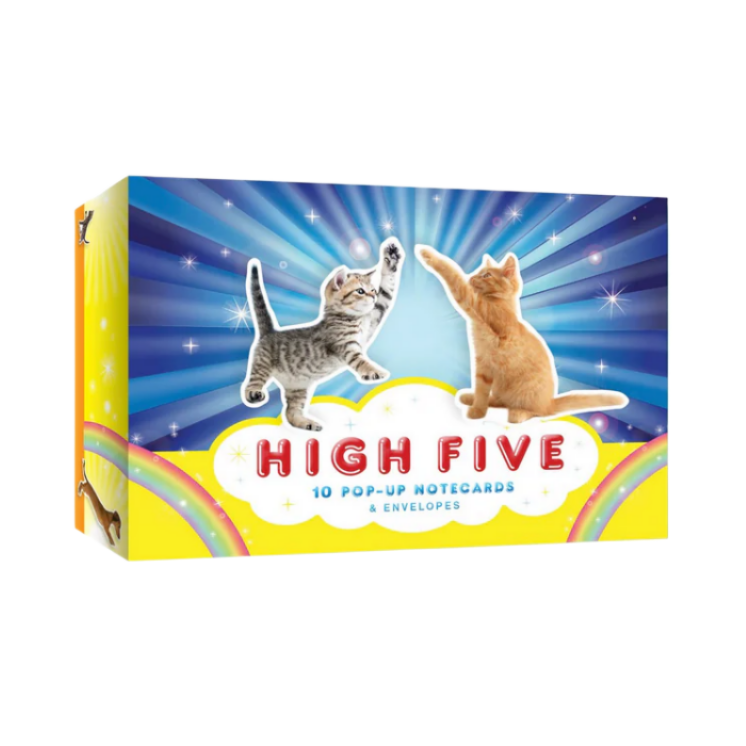 High Five: 10 Pop-up Notecards & Envelopes