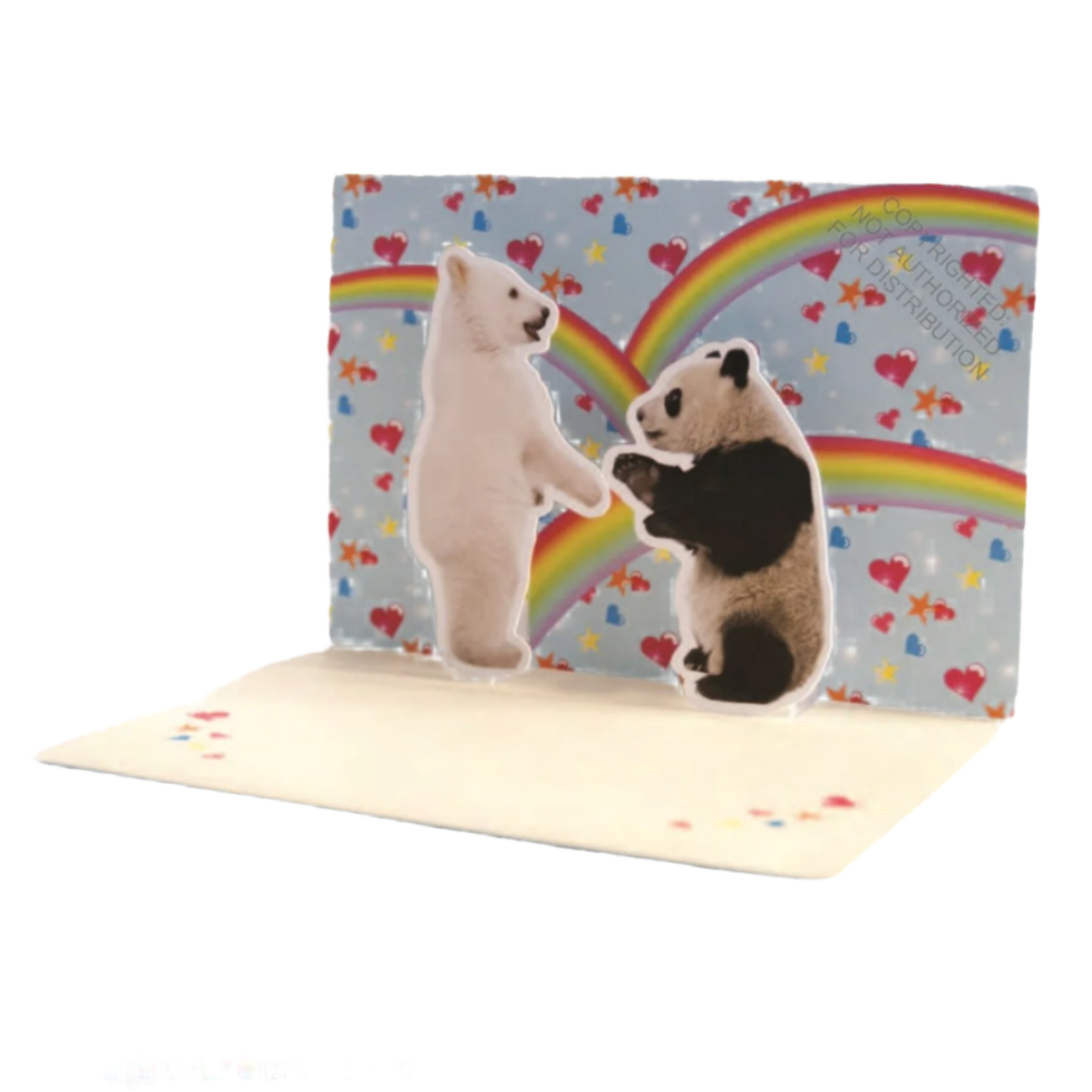 High Five: 10 Pop-up Notecards & Envelopes