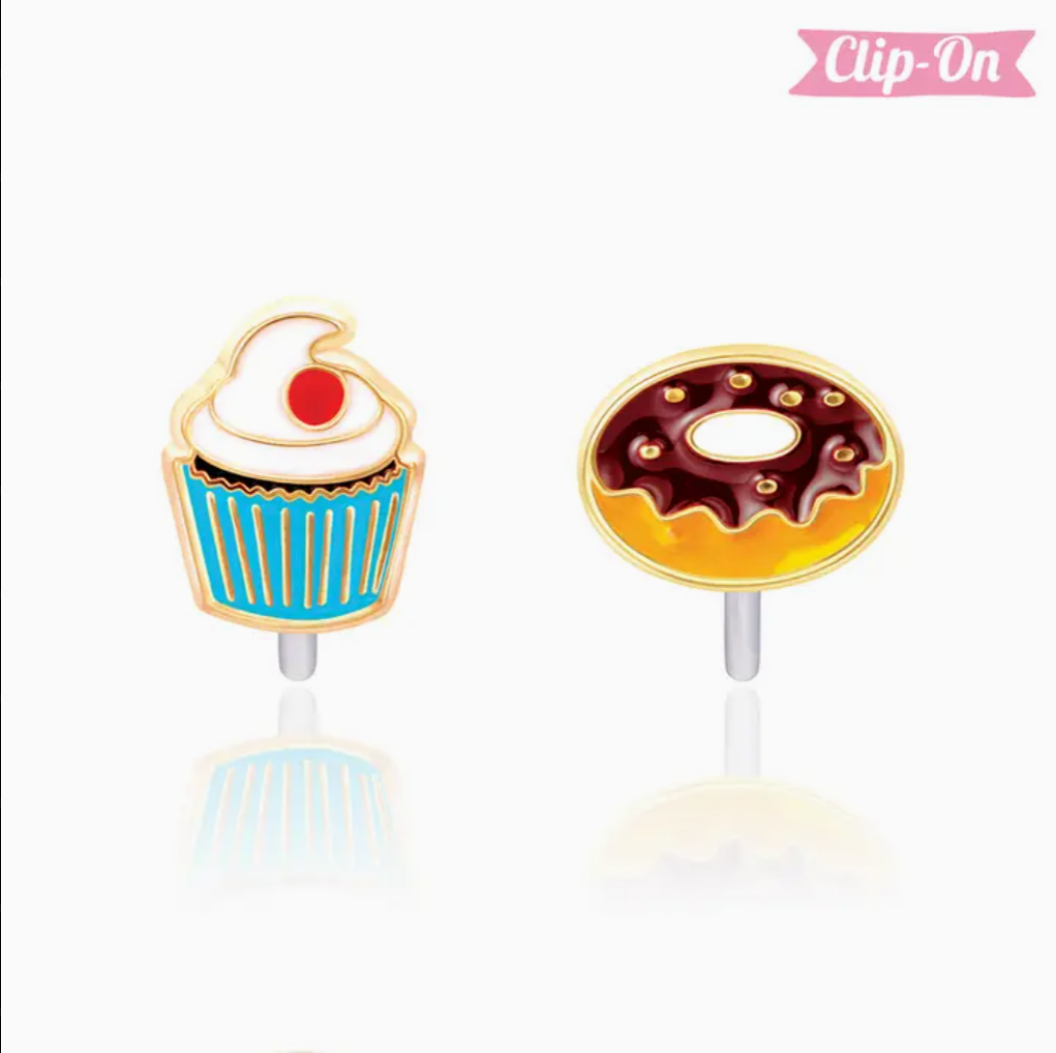 Cutie Clip-on Earrings - mix matched pairs