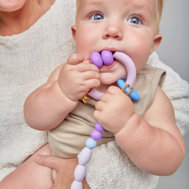 Plum Arch Ring Teether