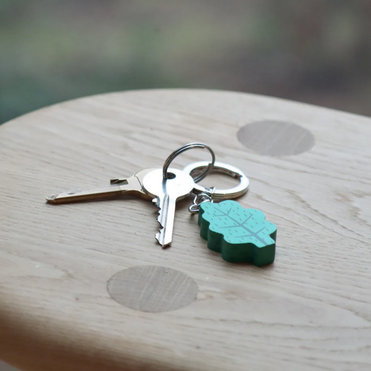 Leaf Keyring