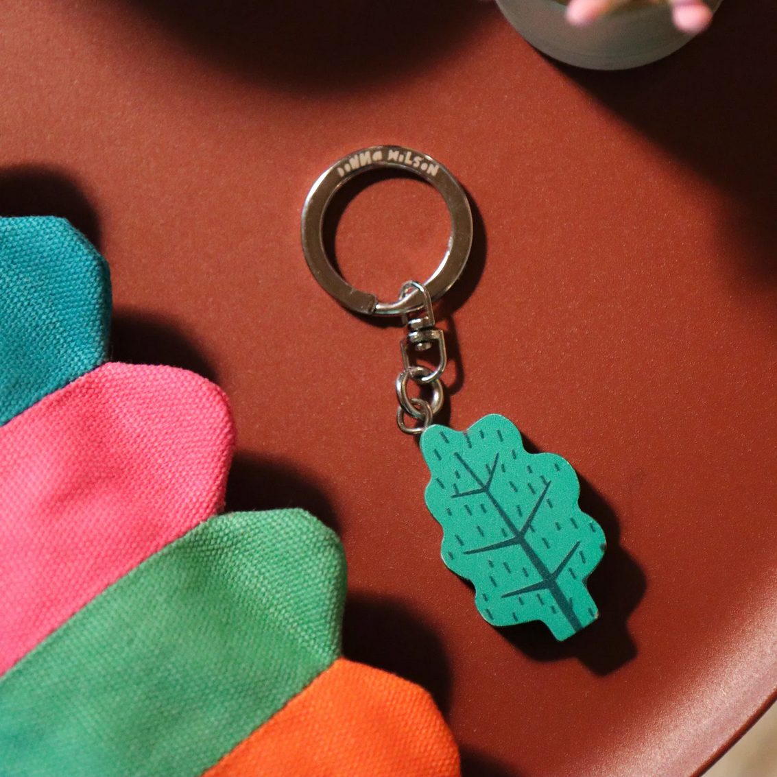 Leaf Keyring