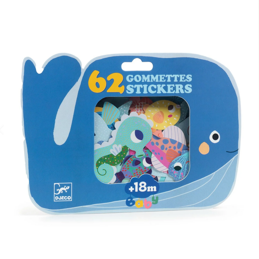 Sea Animals Baby Stickers