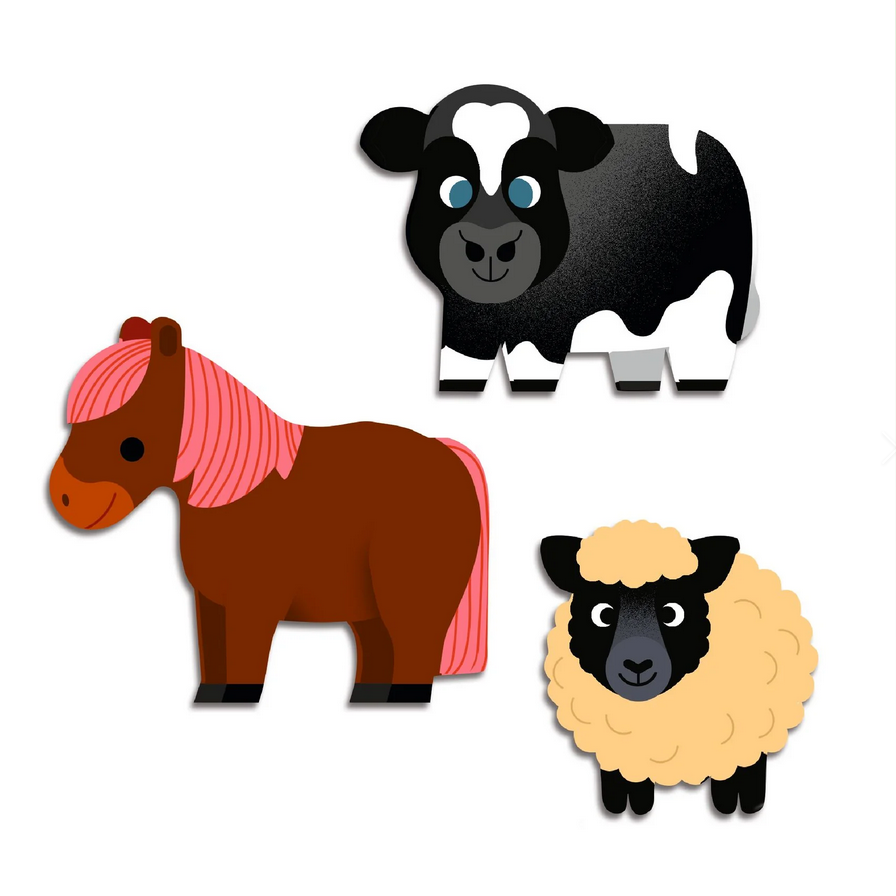 Farm Animals Baby Stickers