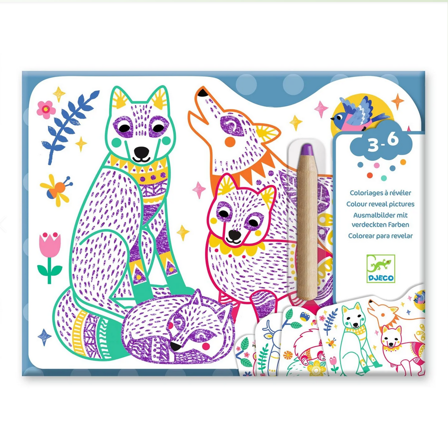 Forest Families Coloring