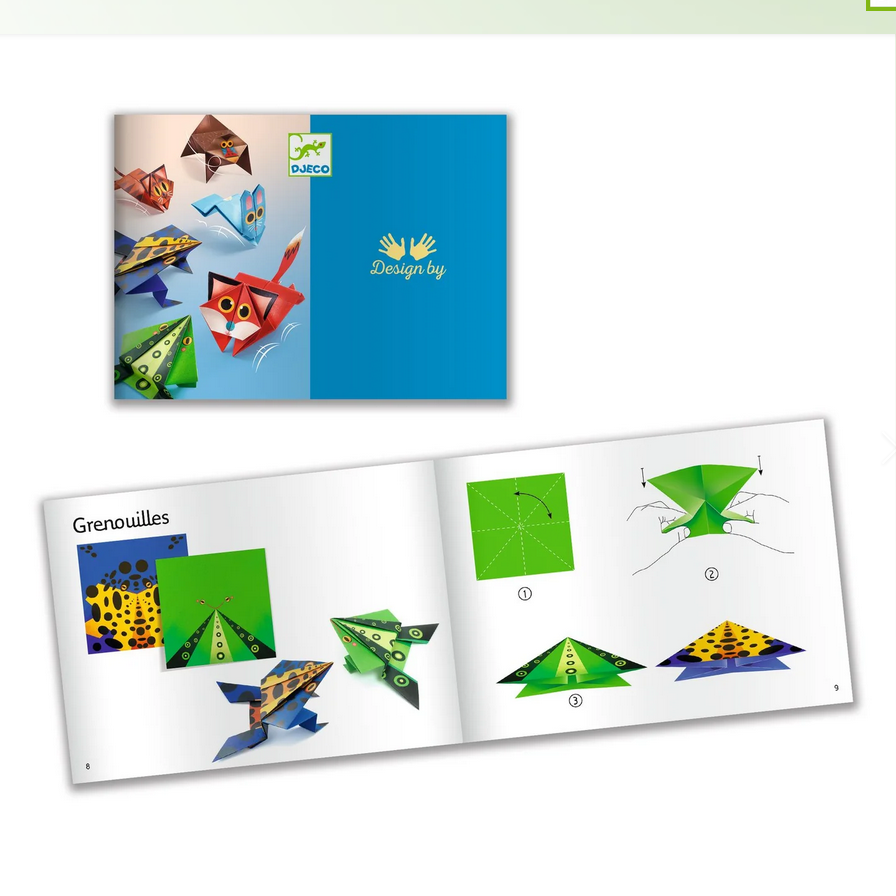 Jumping Animals Origami Paper Craft Kit