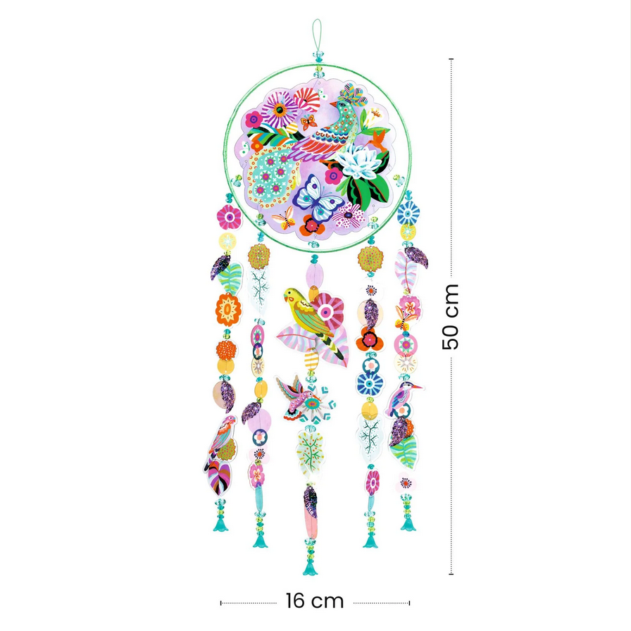 Paradise Bird DIY Suncatcher