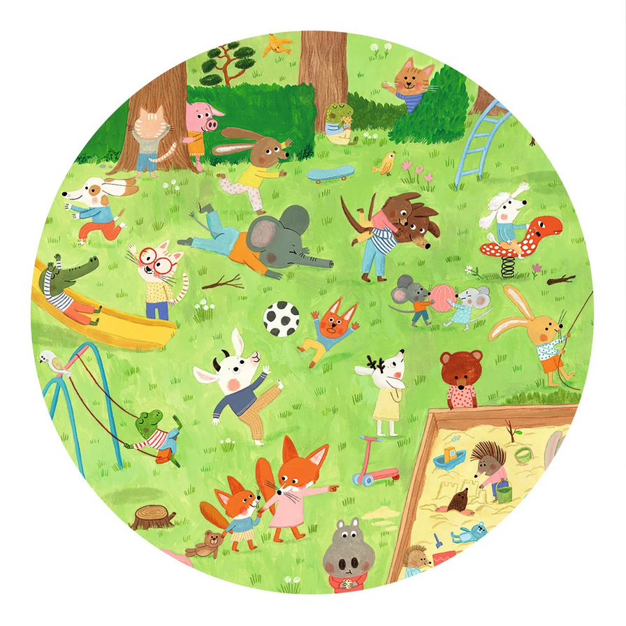 Little Friends' Garden 35pc Observation Puzzle + Poster