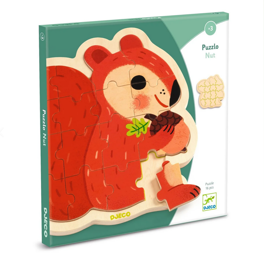 Puzzlo Nut Wooden Puzzle