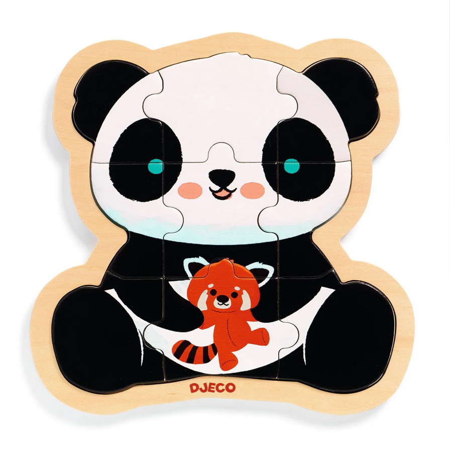 Puzzlo Panda Wooden Puzzle