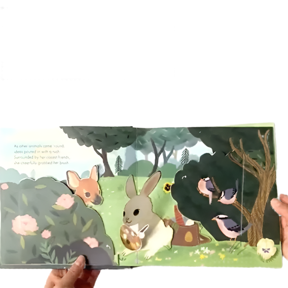 WOODLAND PAINTING PARTY: AN EASTER POP-UP BOOK