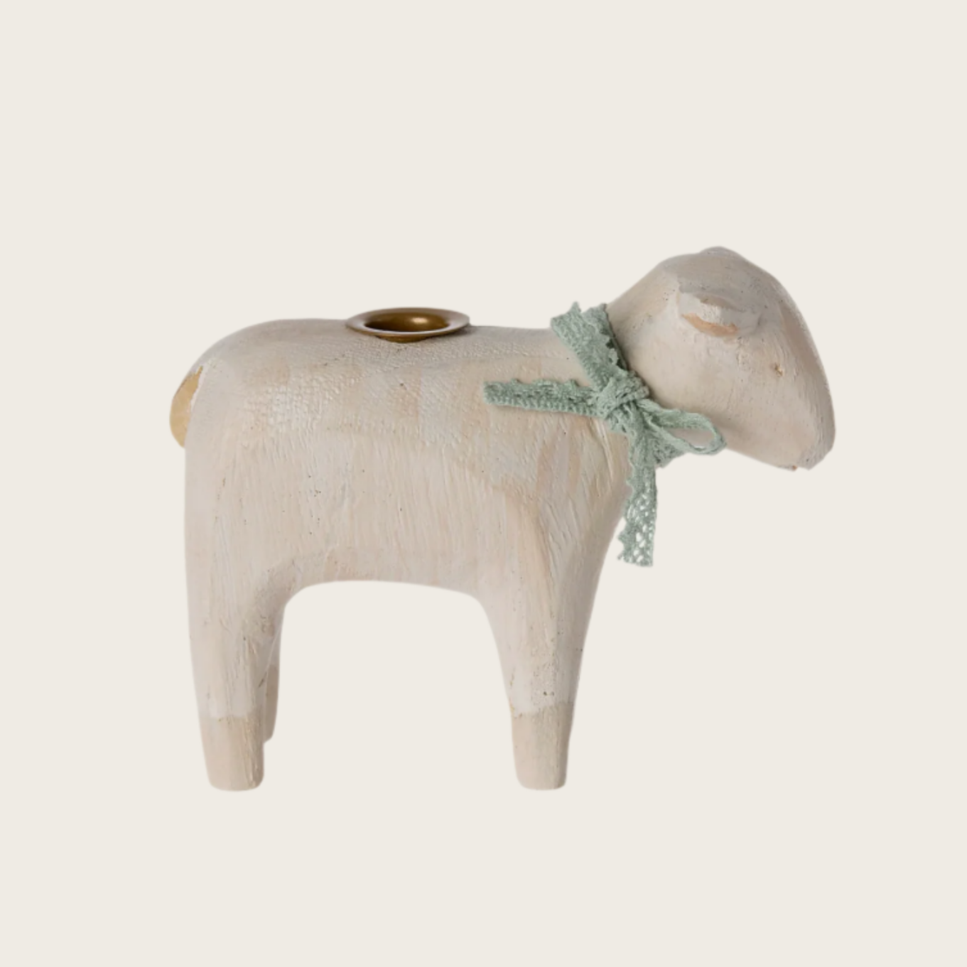 Lamb Candle holder - Mint