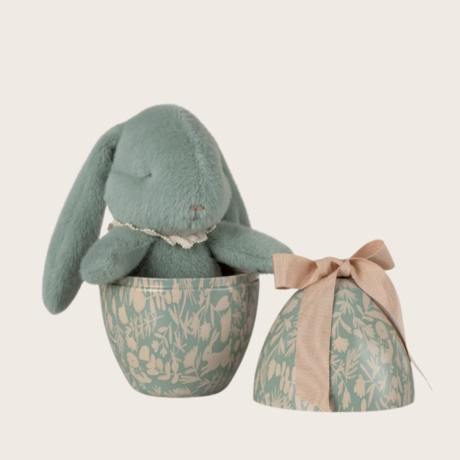 Easter egg with bunny - Mint