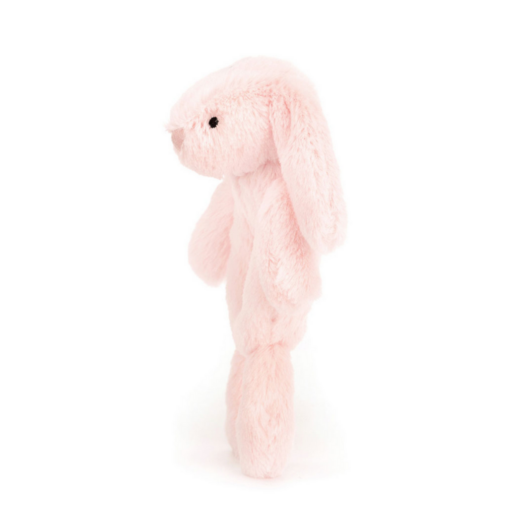 Bashful Pink Bunny Ring Rattle