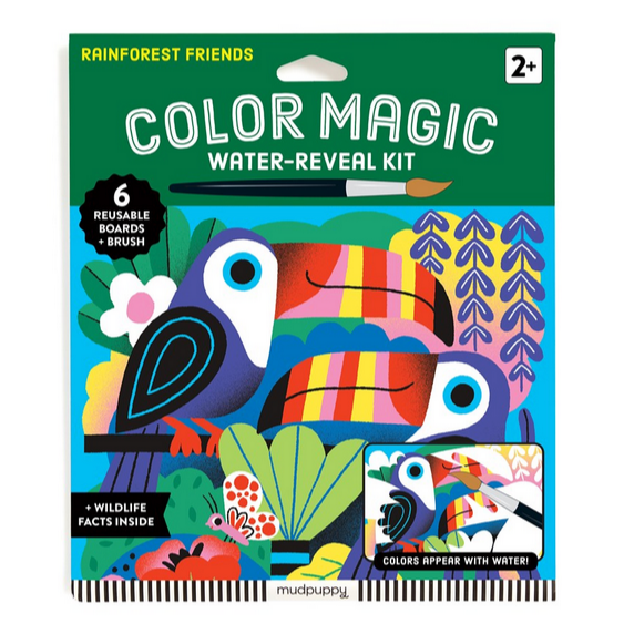 Rainforest Friends Color Magic Water-Reveal Kit