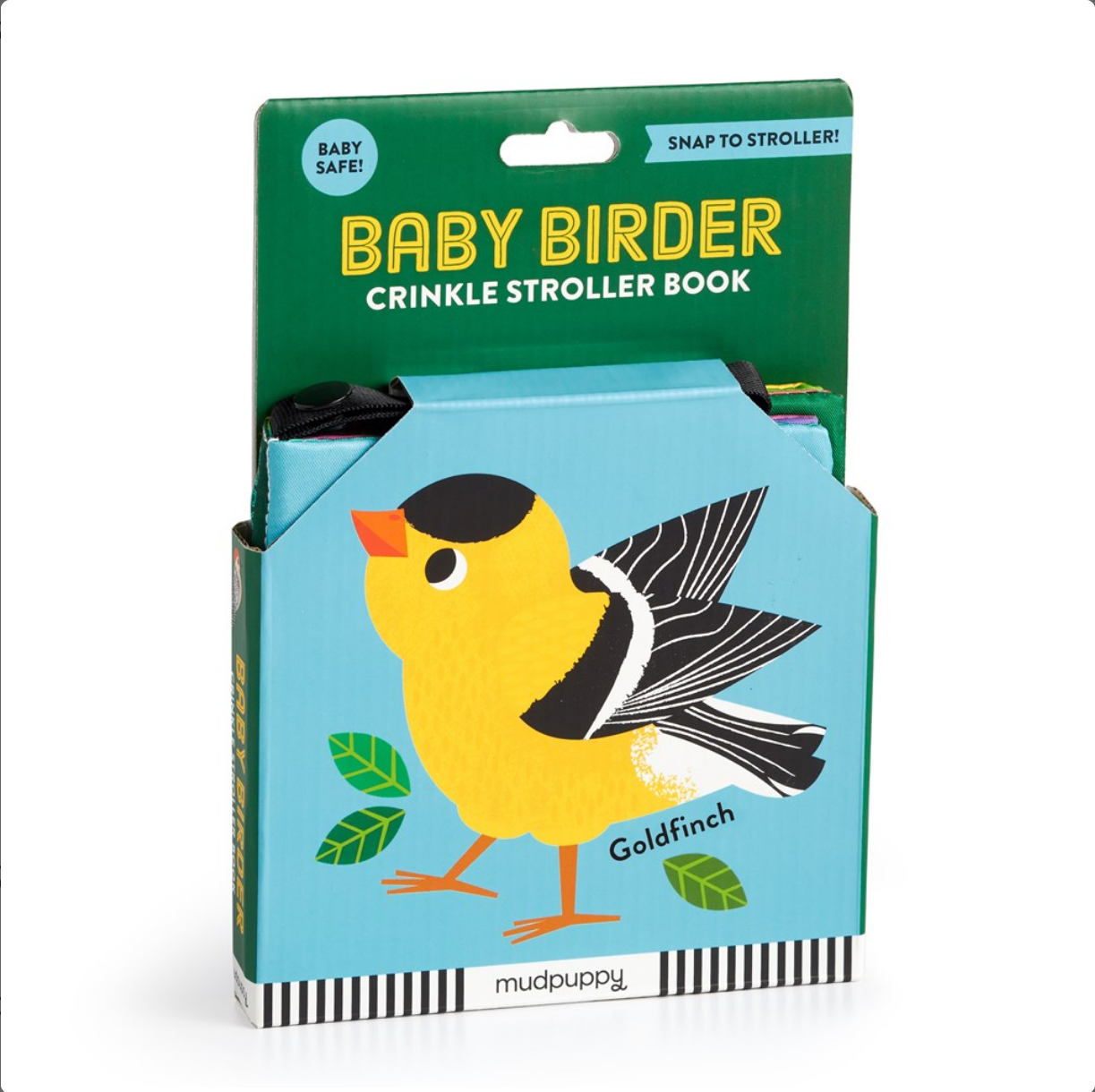 Baby Birder Crinkle Fabric Stroller Book