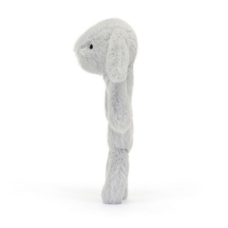 Bashful Silvewr Bunny Ring Rattle