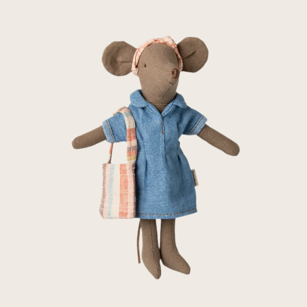 Denim dress and bag for Mum mouse