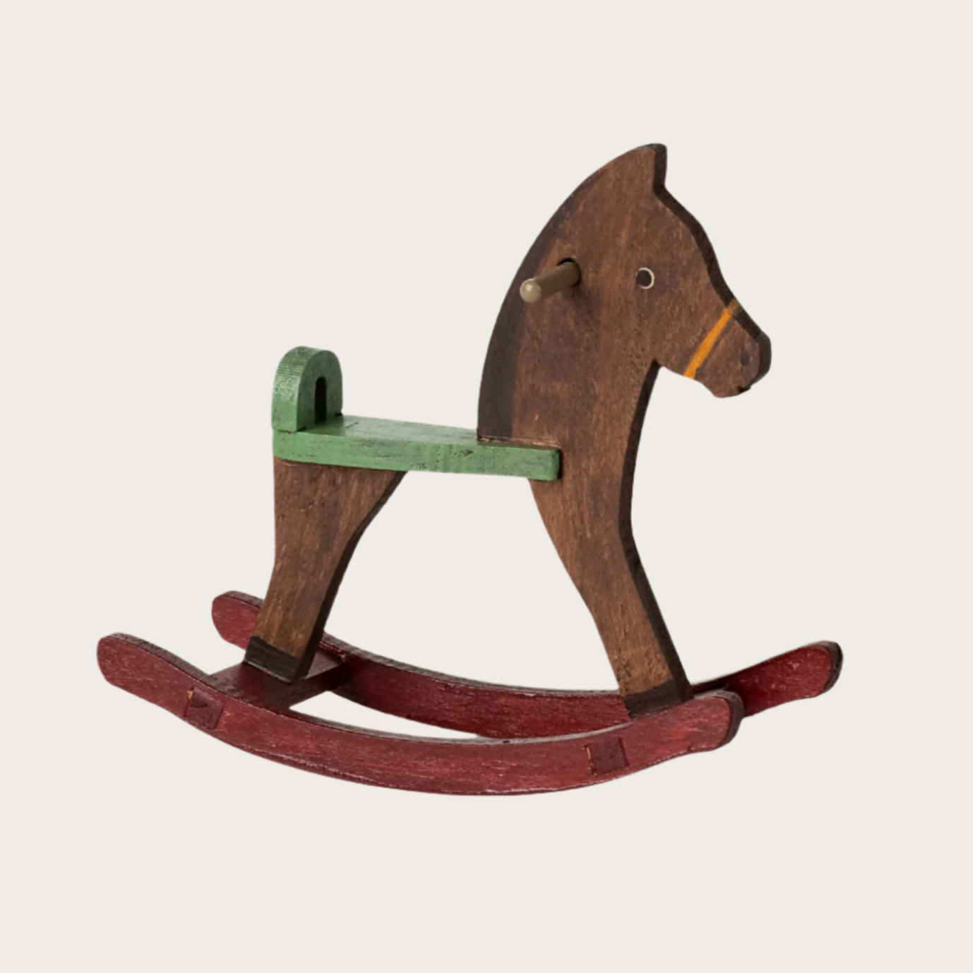 Rocking horse for Mouse - Dark brown