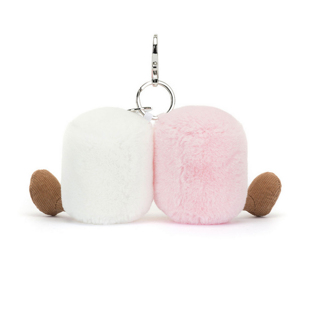 Amuseables Pair of Marshmallows Bag Charm