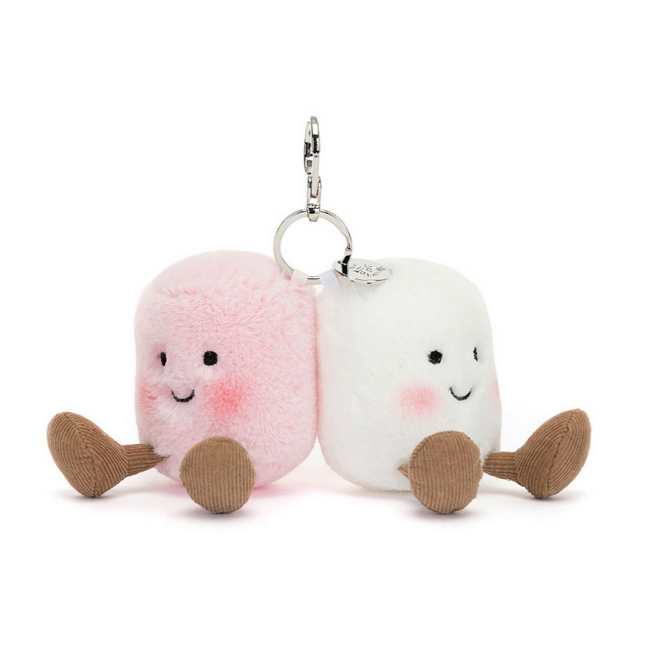 Amuseables Pair of Marshmallows Bag Charm