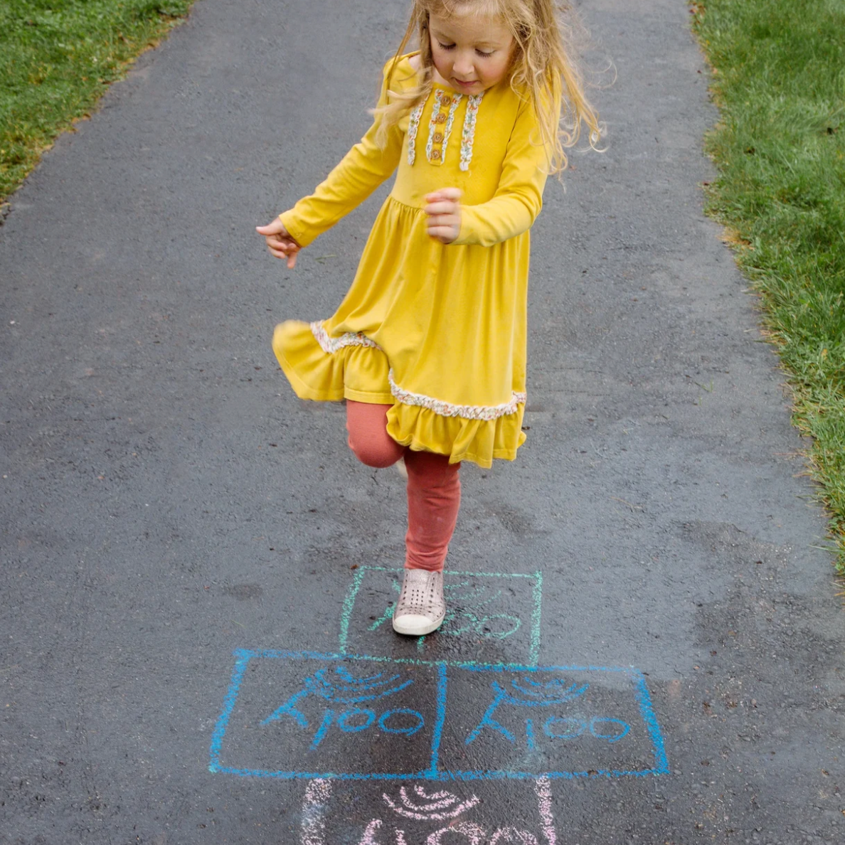 Chalk-O-Rama Block Sidewalk Chalk - Set of 12