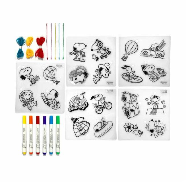 OOLY x Peanuts DIY Shrink Art Kit