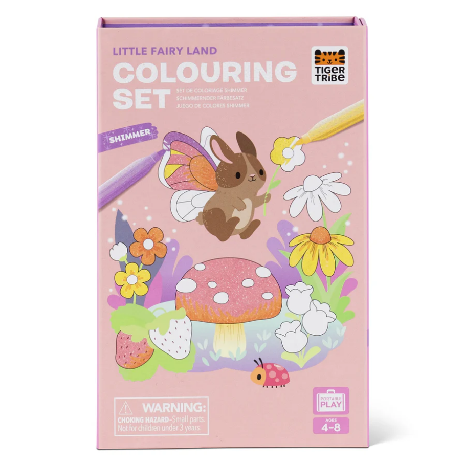 Shimmer Coloring Set Little Fairies