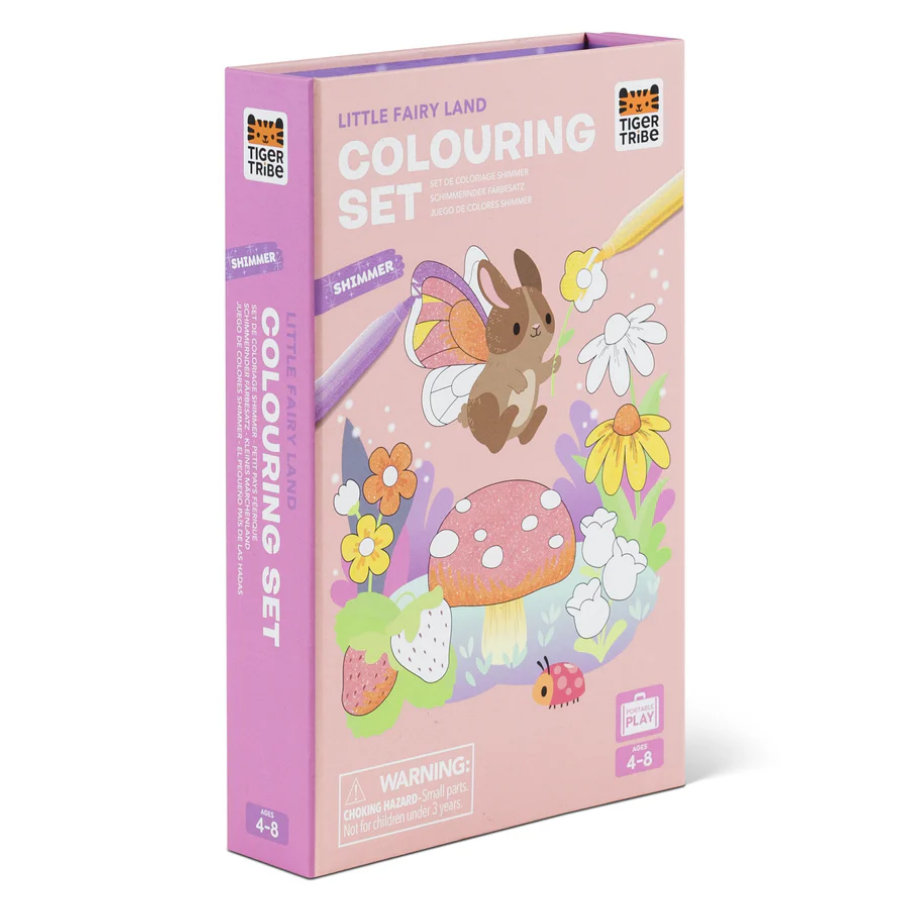 Shimmer Coloring Set Little Fairies