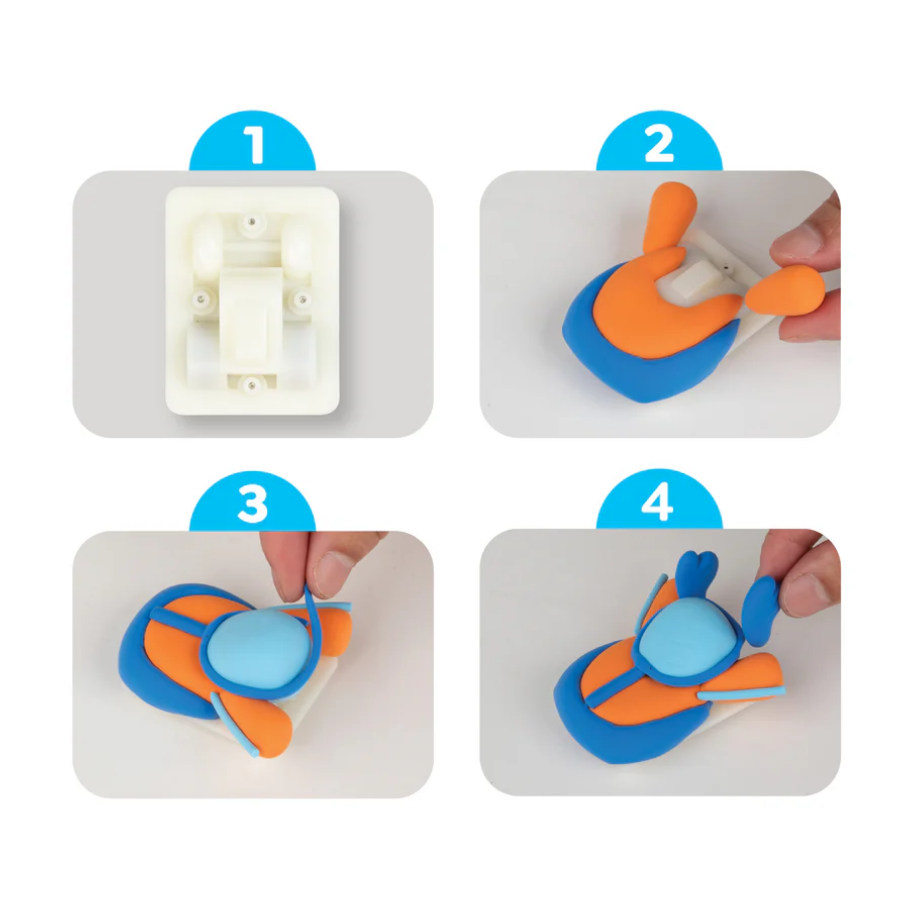 Clay Craft - Pull-Back Hovercraft