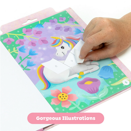 Sticker by Numbers - Magical Garden