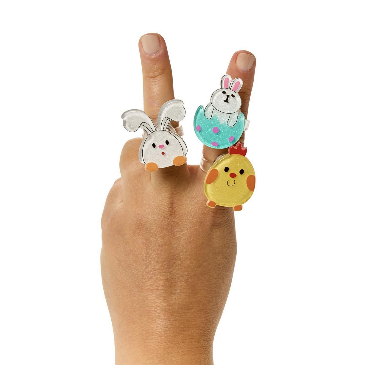 Easter Light-Up Ring on Gift Card