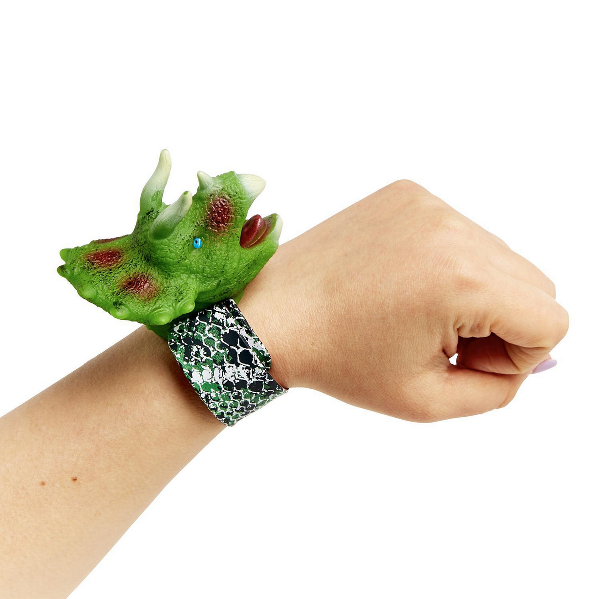 Light Up Dinosaur Slap Bracelet