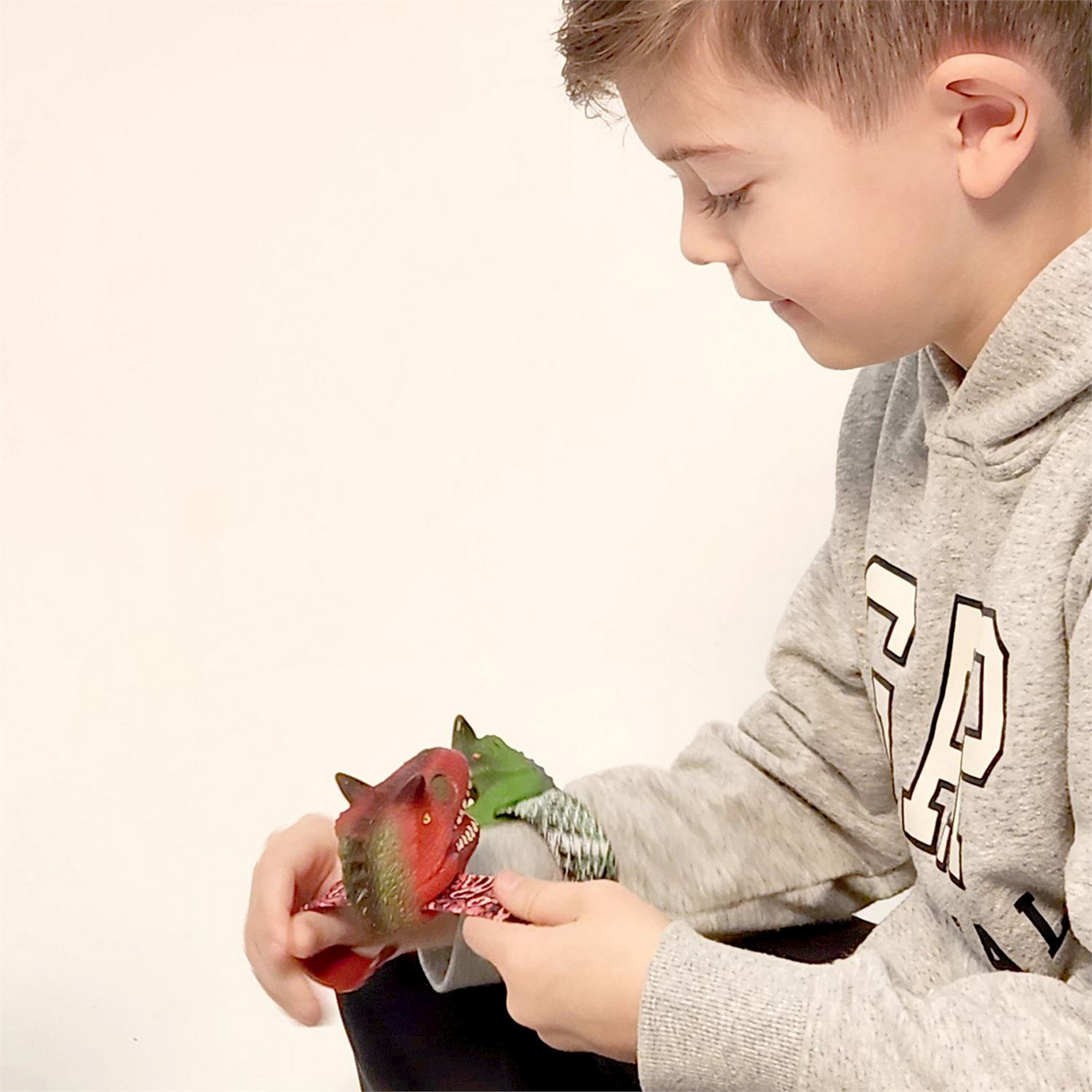 Light Up Dinosaur Slap Bracelet