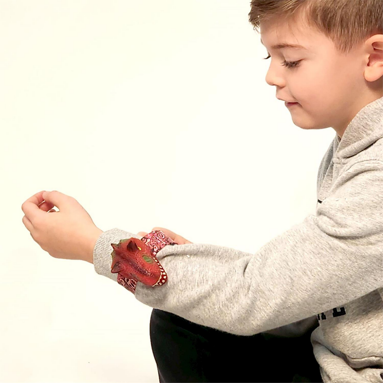 Light Up Dinosaur Slap Bracelet