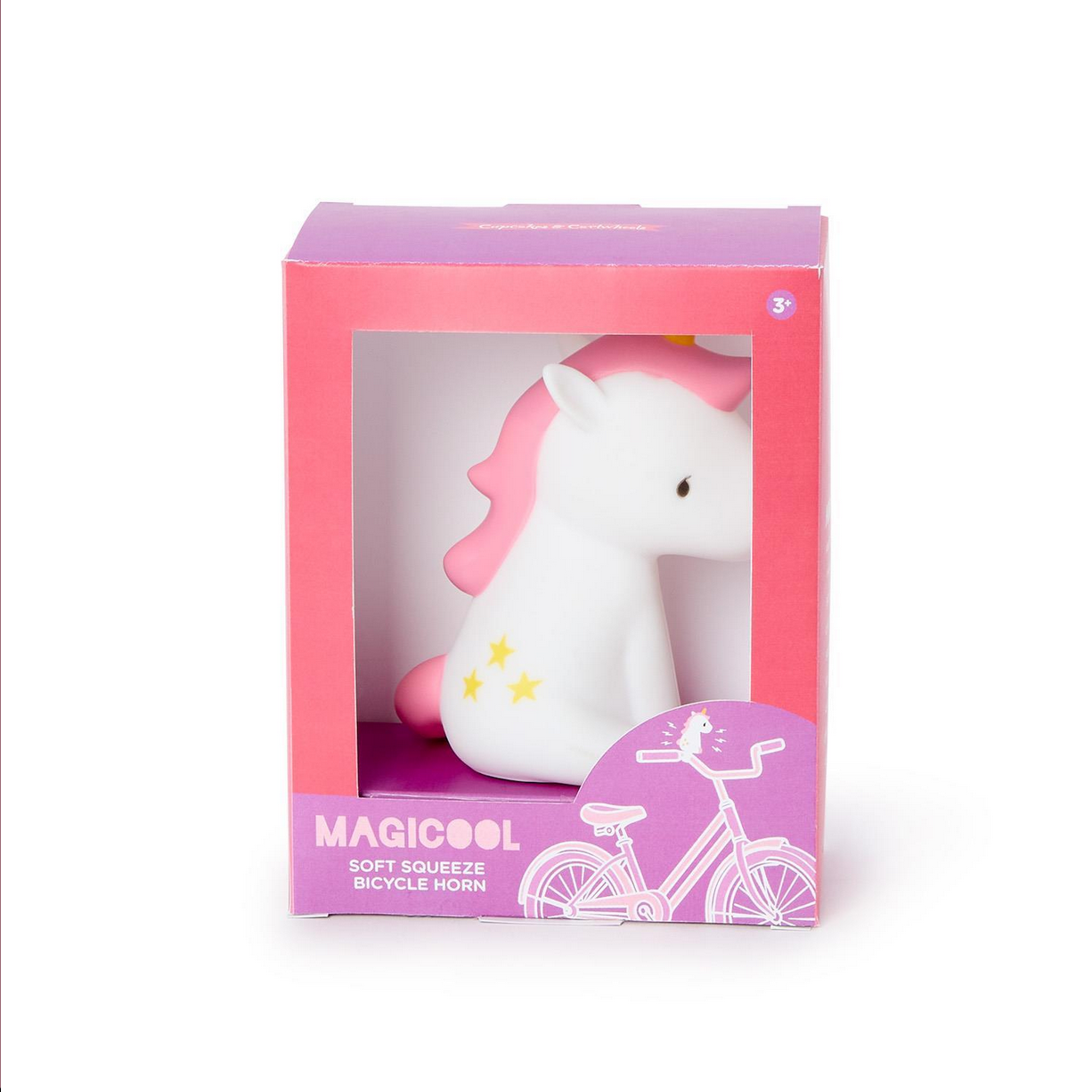 Magicool Ride -Unicorn Soft Squeezable Bicycle Horn