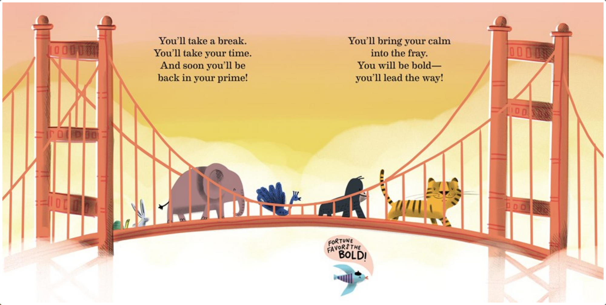 Go Get 'Em, Tiger! (with a San Francisco view)