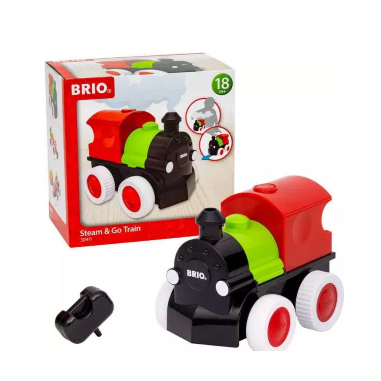 BRIO Steam & Go Train - Wooden toy