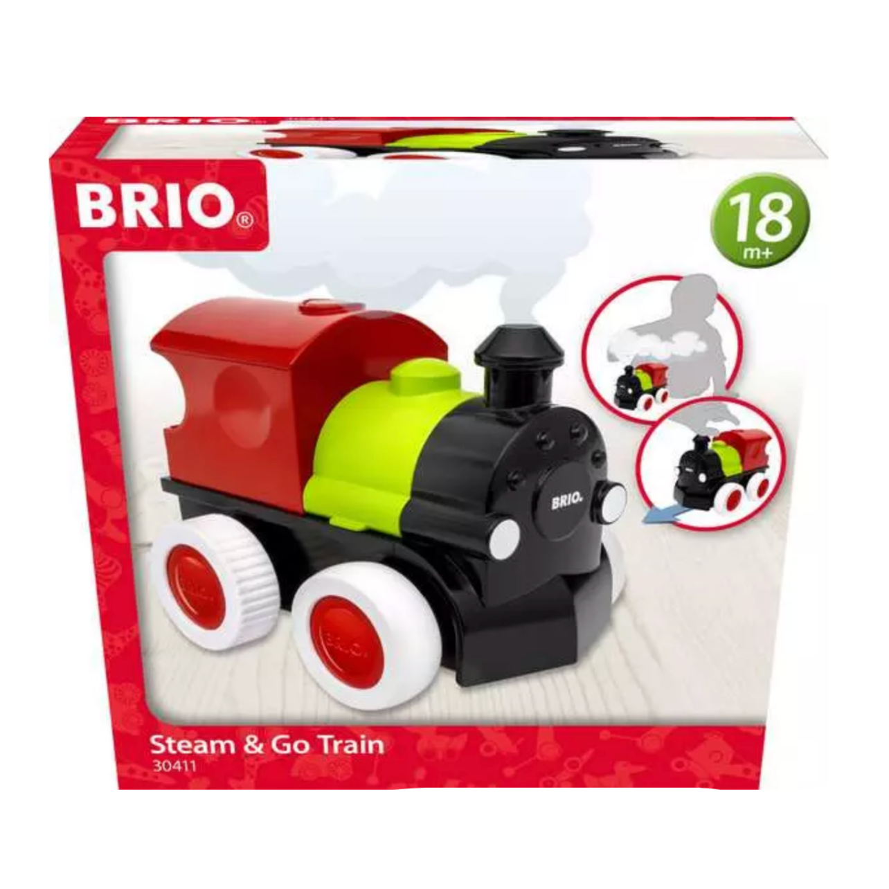 BRIO Steam & Go Train - Wooden toy