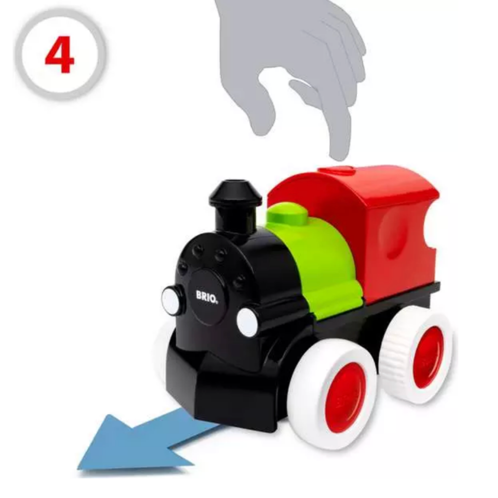 BRIO Steam & Go Train - Wooden toy