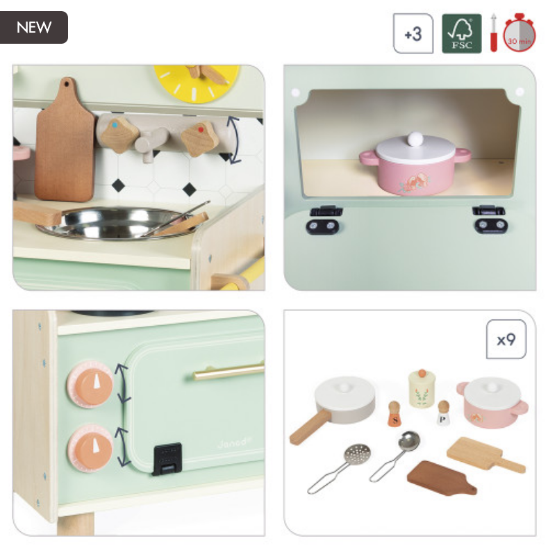 Cottage Chic Mini Kitchenette